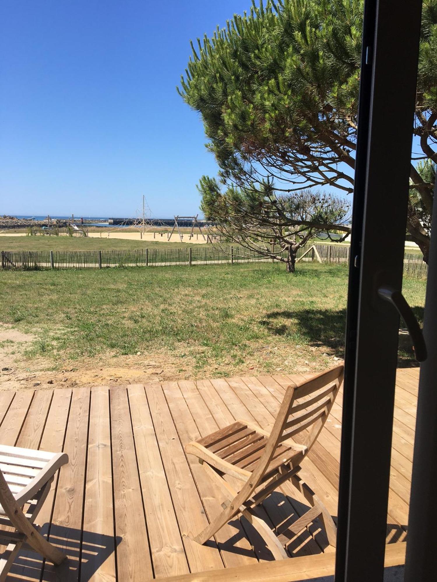 Appart-Studios Vue Mer Panoramique St Guenole Cote Mer Penmarcʼh Kültér fotó